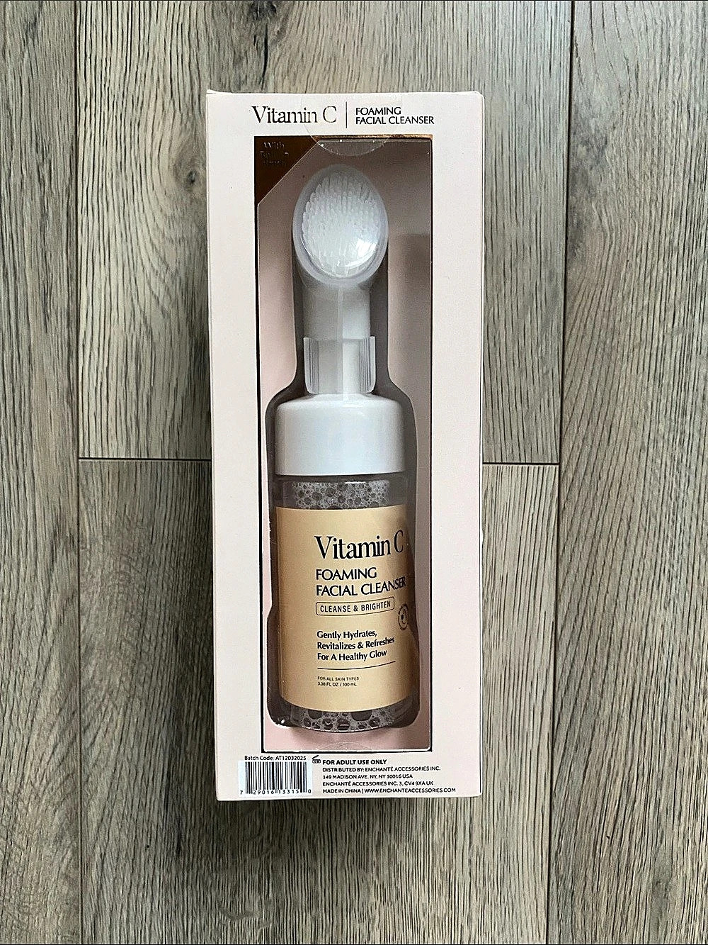 Advanced Clinicals Vitamin C Foaming Facial Cleanser Facial Cleanser with Scrub
